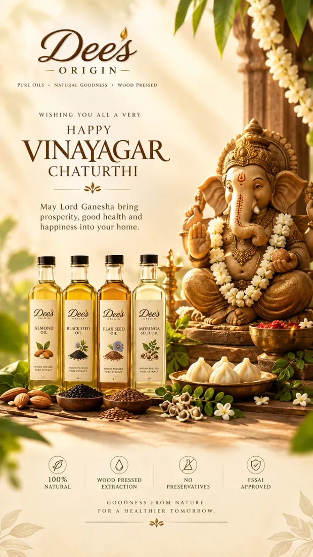 Happy Vinayagar Chaturthi from Dee's Origin